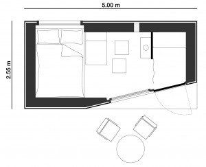 Mobilhome: Wohnbox / Tinyhouse aus Fichtenholz – Gebraucht aus Trun von T.MaissenSA 9