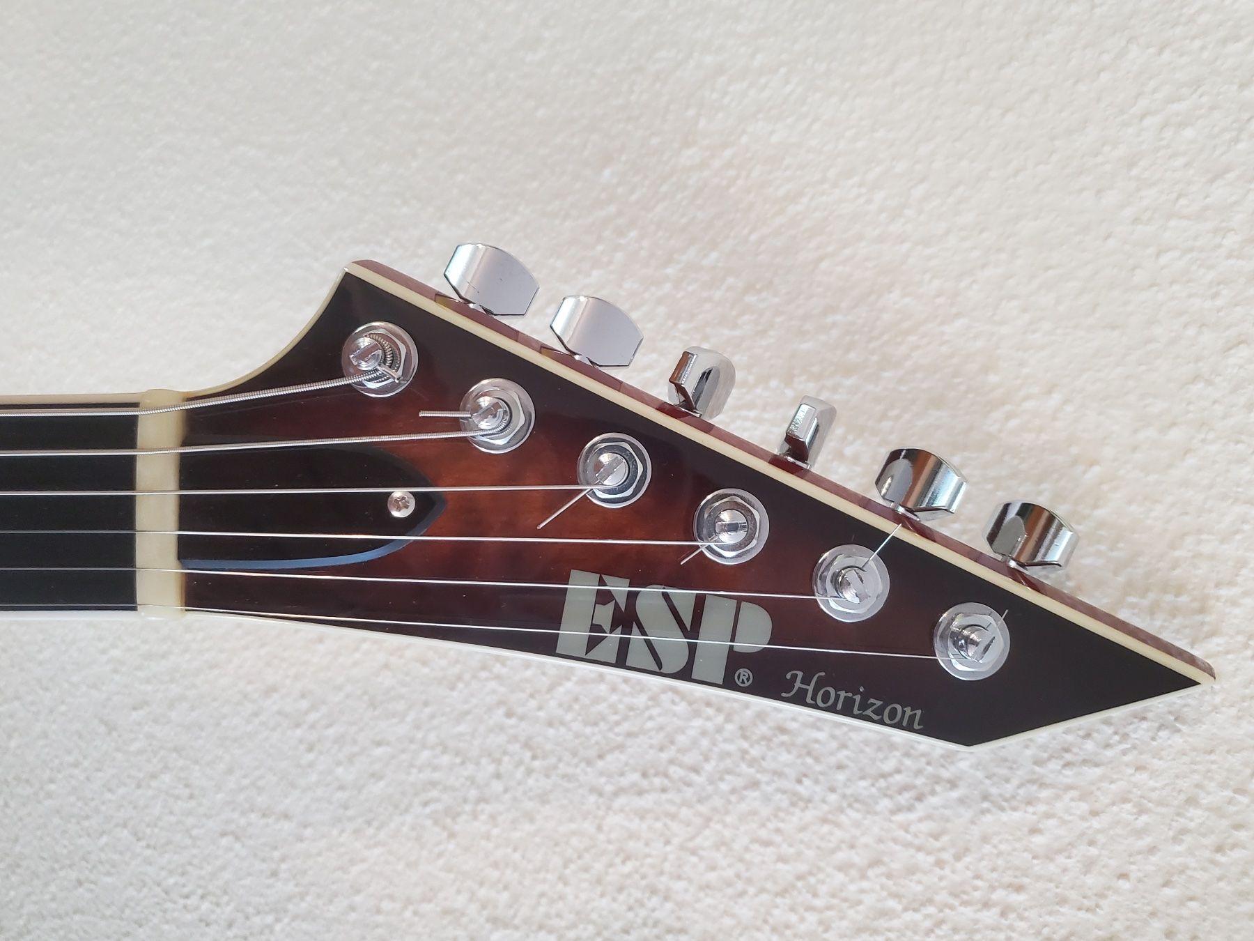 Esp Instruments de musique: ESP Horizon NT II, Dark Brown Sunburst, Japan 2008 – D'occasion à Zürich par Klusek 3