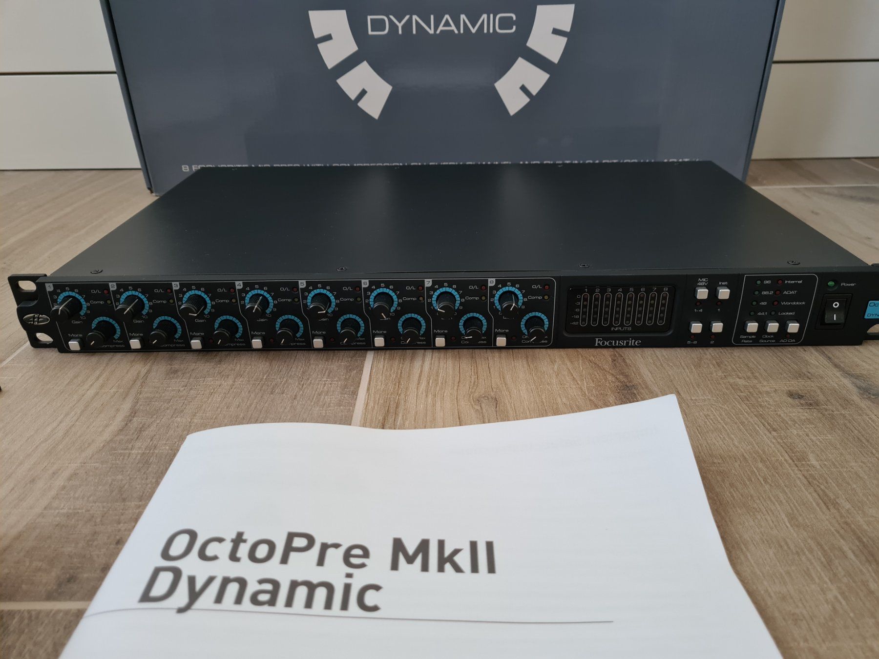 Focusrite Attrezzatura per studi di registrazione: Focusrite Octopre MK-II Dynamic – Nuovo (secondo la descrizione) da Birmensdorf ZH venduto da arcticmonkey91 1
