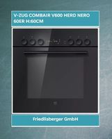 V-ZUG COMBAIR V600 HERD NERO 60ER H:60CM %AKTION%