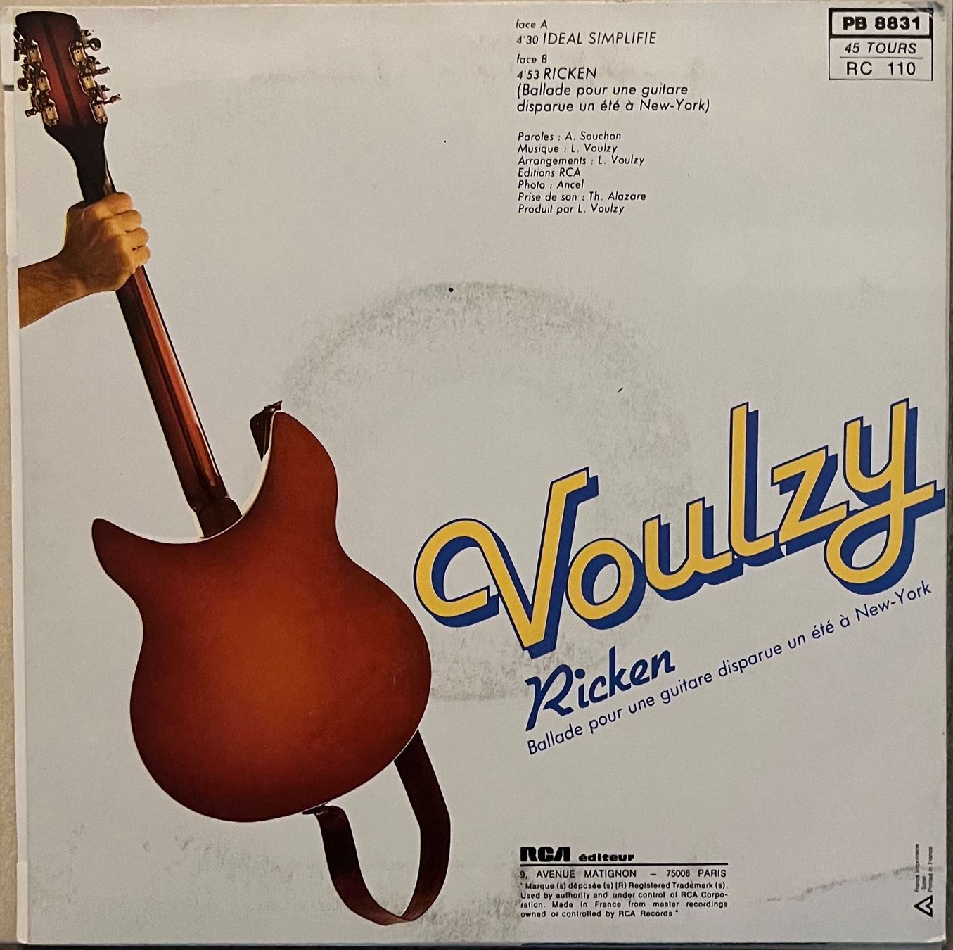 Schallplatten: VOULZY - IDÉAL SIMPLIFIÉ – Gebraucht aus Bussigny von vinyl-pas-cher 1