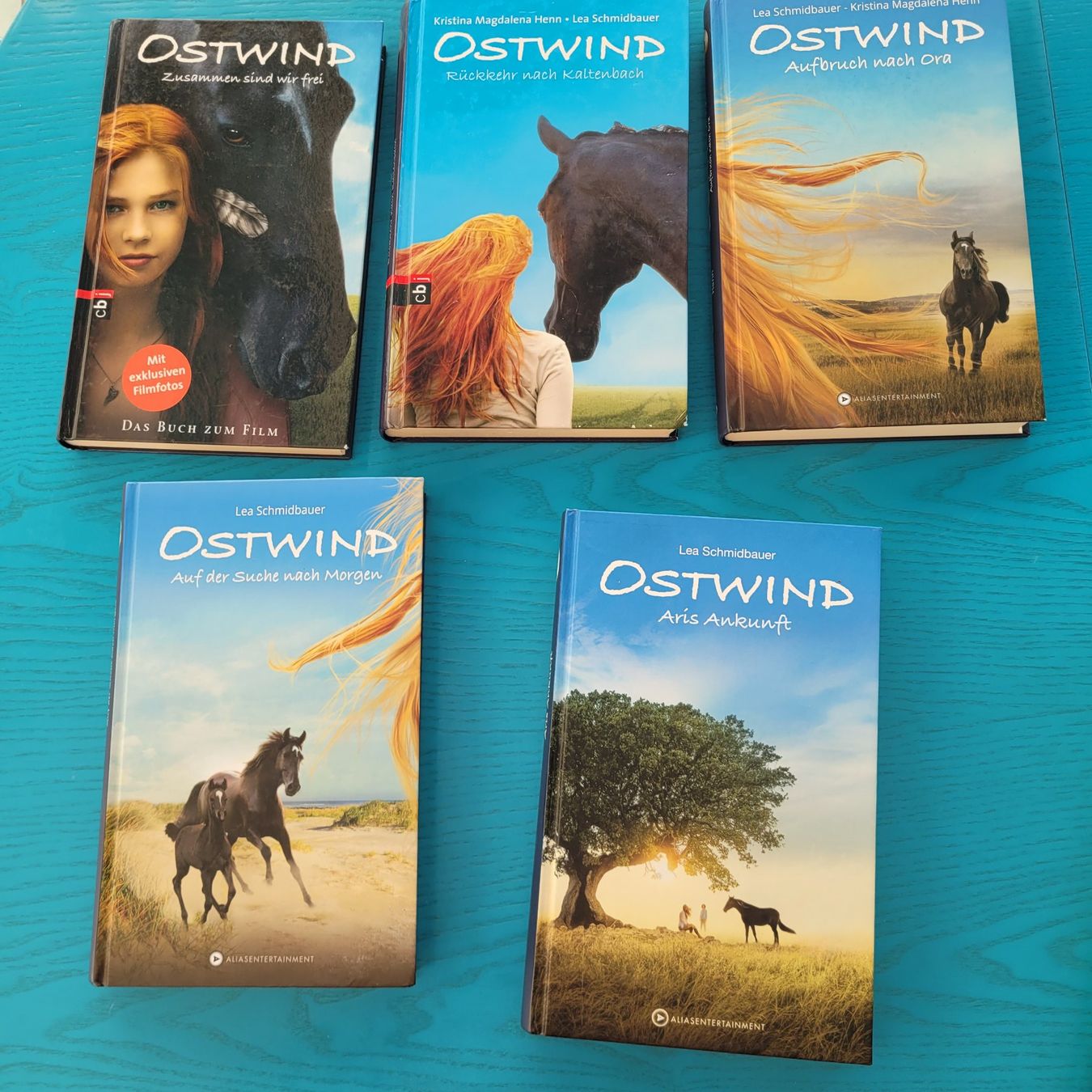 Libri: Lea Schmidbauer- Ostwind (1-5) – Usato da SCHÜBELBACH venduto da CoKaHa