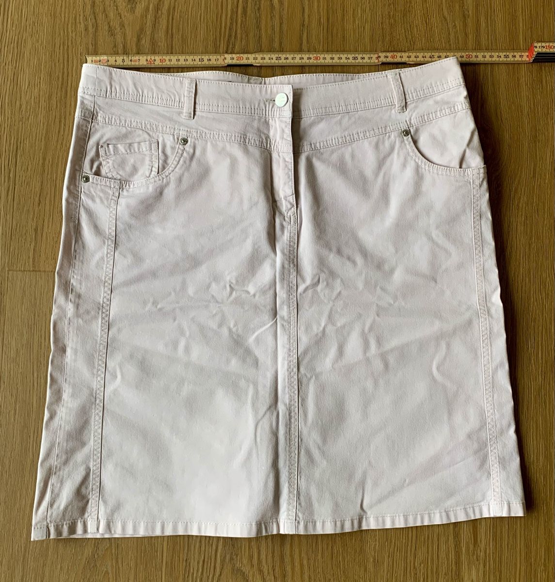Gonne: Jupe rose/gris pâle, taille 46 – Usato da Port venduto da granitod