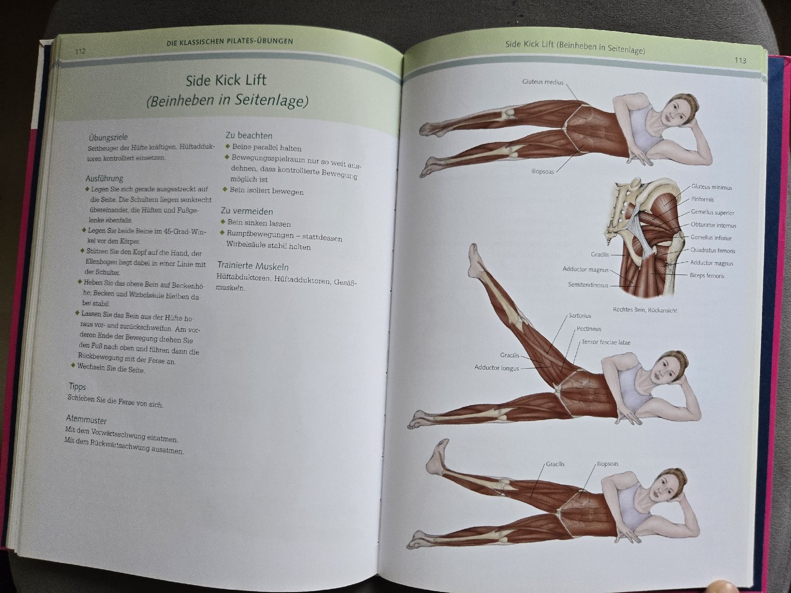 Bücher: Pilates Anatomie  – Gebraucht aus Montet (Broye) von CandiceD 1