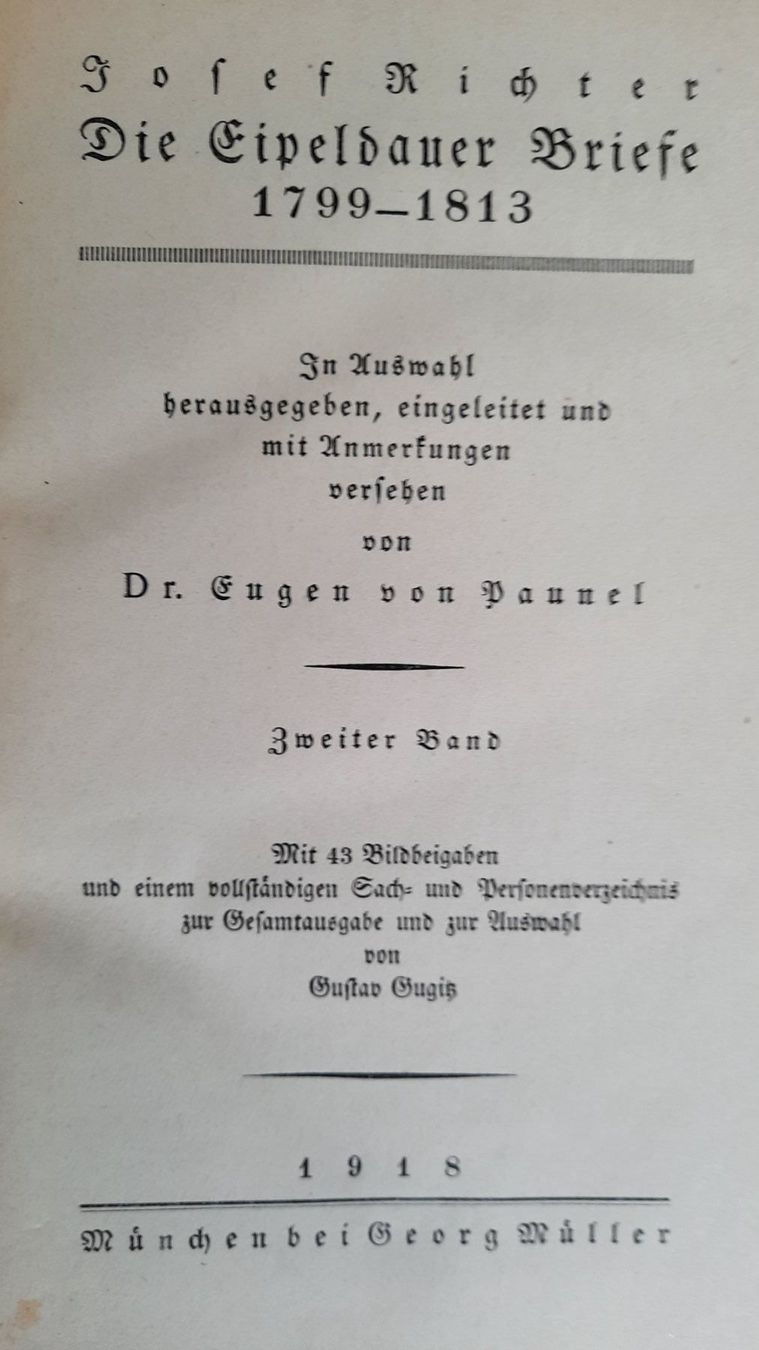 Libri: Die Eipeldauer Briefe 1785-97,1799-1813 – Usato da zürich venduto da gabab 6