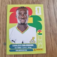 Carte panini Kamaldeen Sulemana GHA 12 United Edition