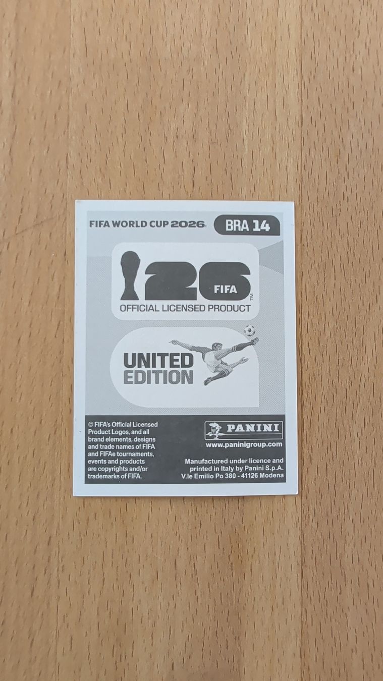 Sticker: Panini WM Sticker Vinicius Junior - BRA14 – Nuovo (secondo la descrizione) da Wallisellen venduto da runaholic 1