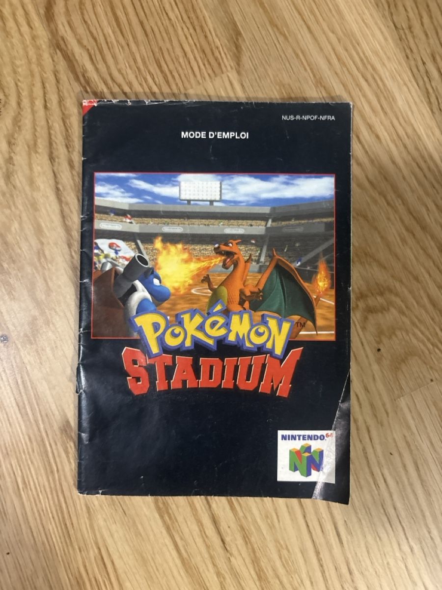 Giochi: Pokémon Stadium N64 FR - avec Notice – Usato da Neuchâtel venduto da Market_Dematos 3