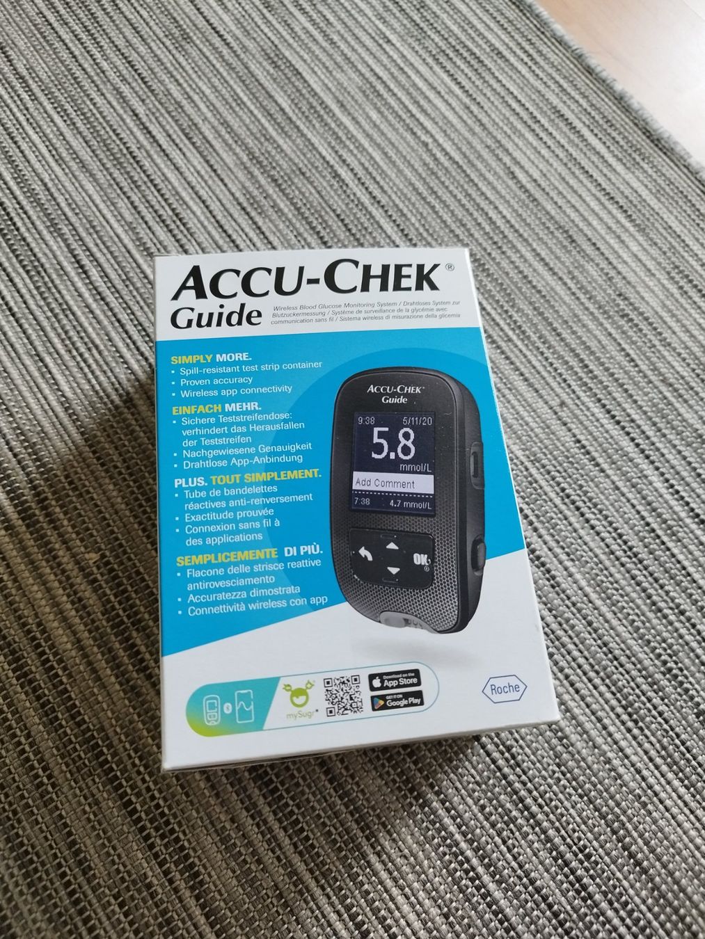 Messen: Blutzuckermessgerät ACCU-CHEK Guide neu – Gebraucht aus Escholzmatt von Cornix