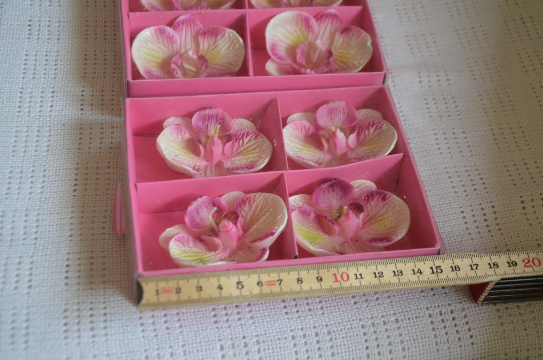 Tutte le decorazioni: DEKO KERZE ORCHIDEA NEU – Nuovo e nell'imballaggio originale da Chiasso venduto da Dolly015 1