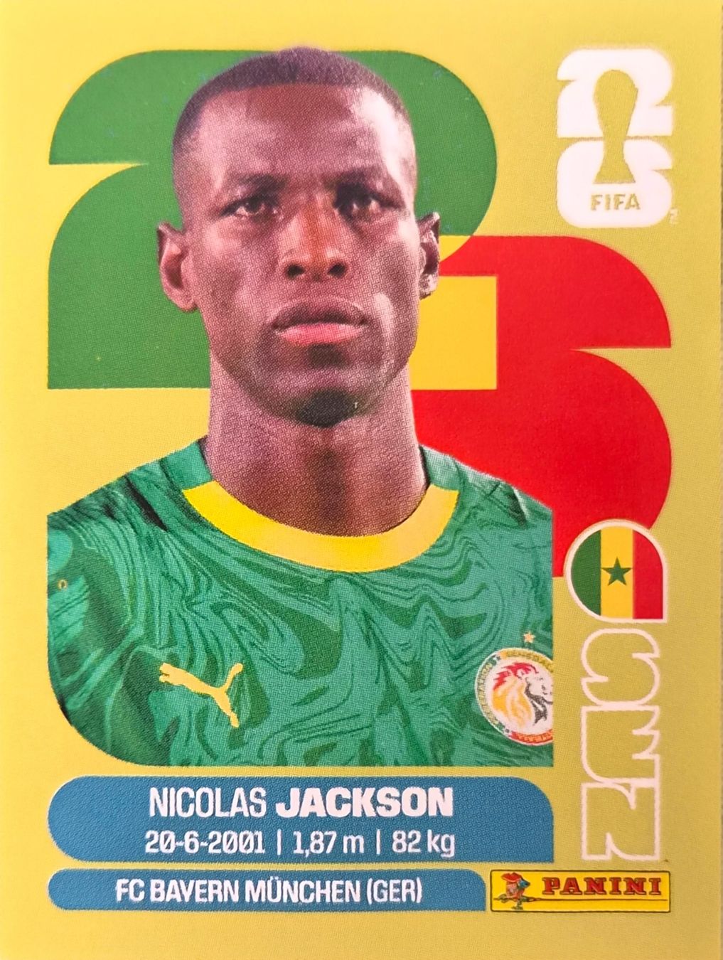 Panini Cartes à collectionner: Carte FIFA World Cup 2026 SEN 19 – D'occasion à Clarens par rim_g98y