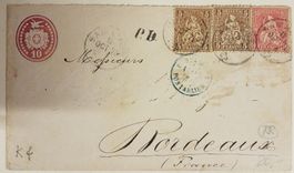 Z27) 30,38, Sitzende Helvetia auf Tüblibrief