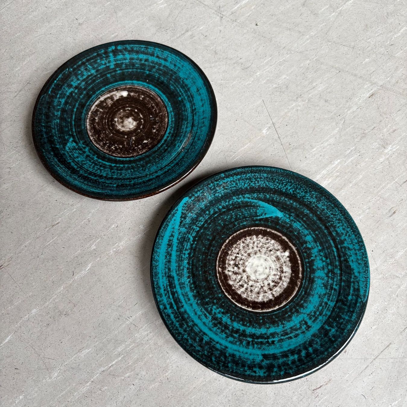 Hugo Kohler Assiettes: 2x Unterteller von Hugo Kohler, Biel, 1960er – D'occasion à Bern par Modern-Era 7