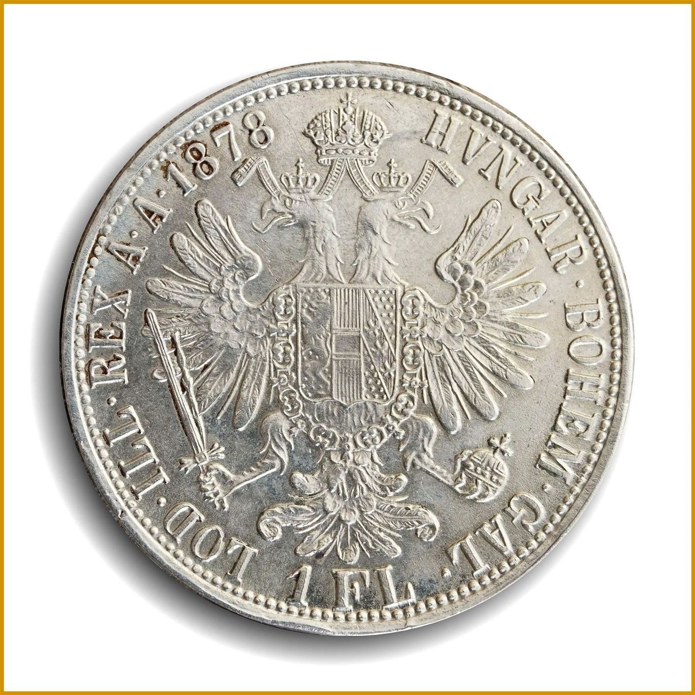 Alle Münzen: 1 Florin 1878 TOP Lot 3 – Gebraucht aus Flamatt von samowarow 3