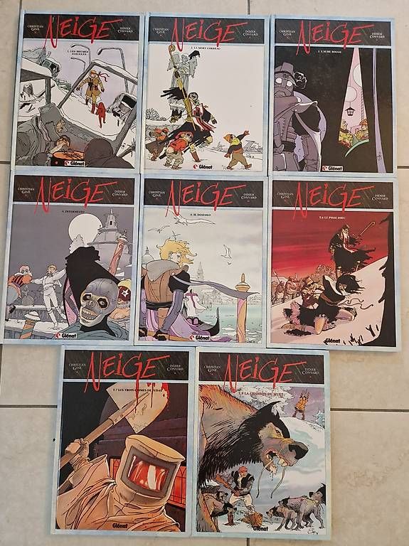 Fumetti: Lot 8 BD neuves NEIGE – Usato da Villars-sur-Glâne venduto da Agnie80