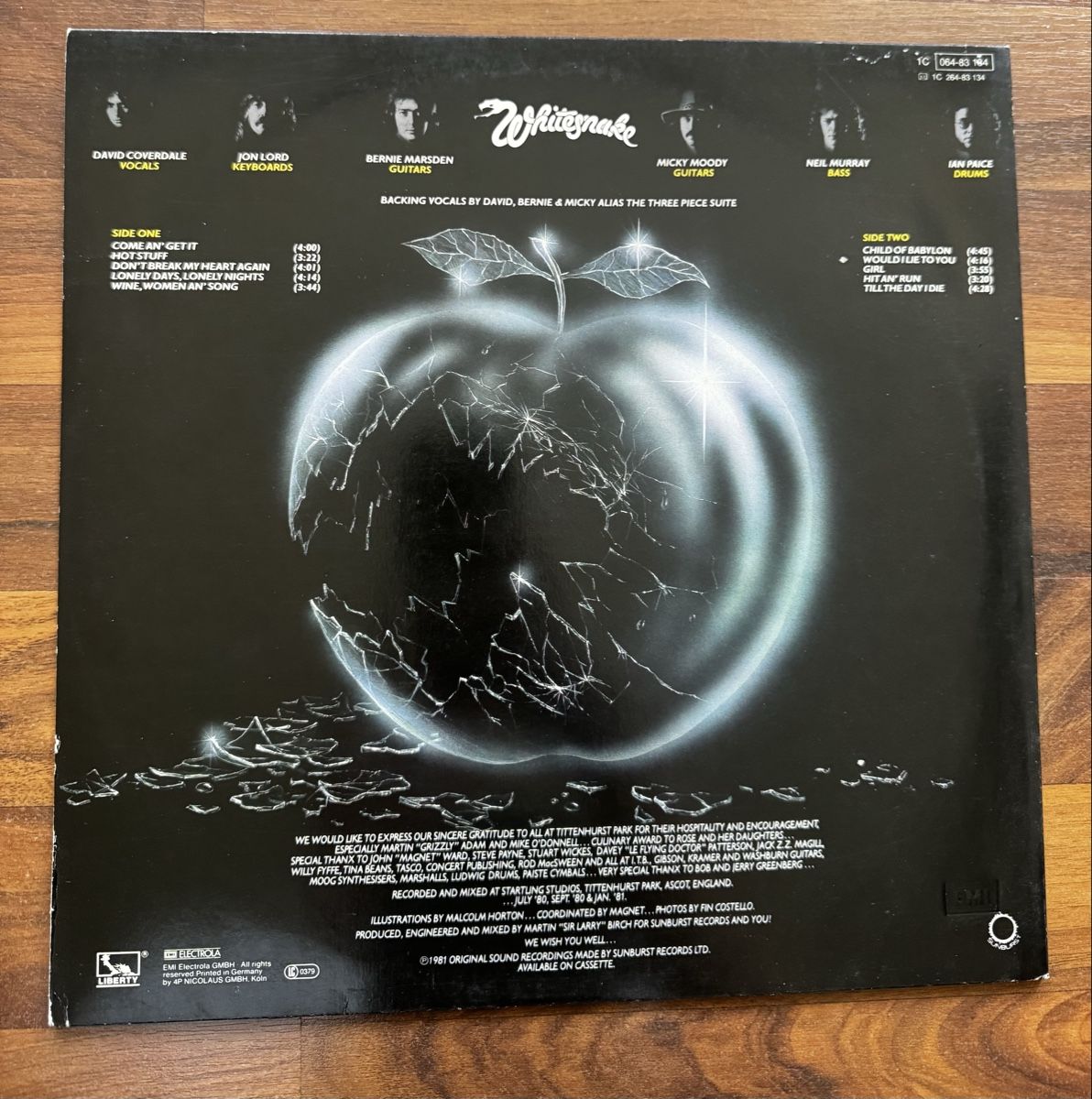 Dischi in vinile: Whitesnake - Come An' Get It - LP - 80s Rock – Usato da Rorbas venduto da BlackstarRecords 1