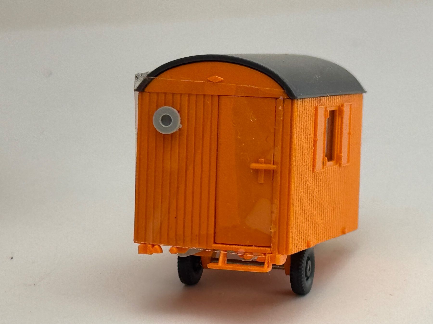 Wiking Modellini d'auto: GB3-  Wiking Bauwagen orange – Usato da Elm venduto da Wikmtz 2