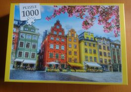 Puzzle 1000 Teile Stadtansicht Stockholm