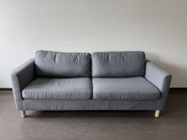 IKEA PÄRUP 3er-Sofa, grau – sehr guter Zustand