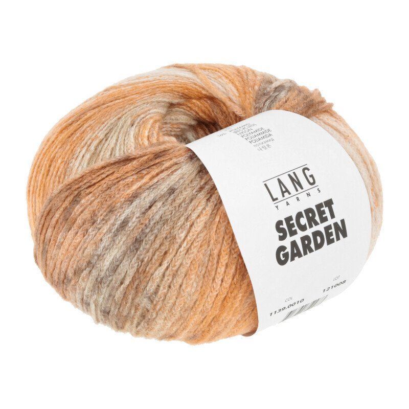 Lang Yarns Lana: SECRET GARDEN - ein farbenfrohes Baumwoll-Mischgarn – Nuovo e nell'imballaggio originale da Burgistein venduto da Azureus58 3