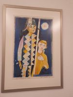 Hans E. Deusch Original Lithographie 4/100 / "Harlekin"