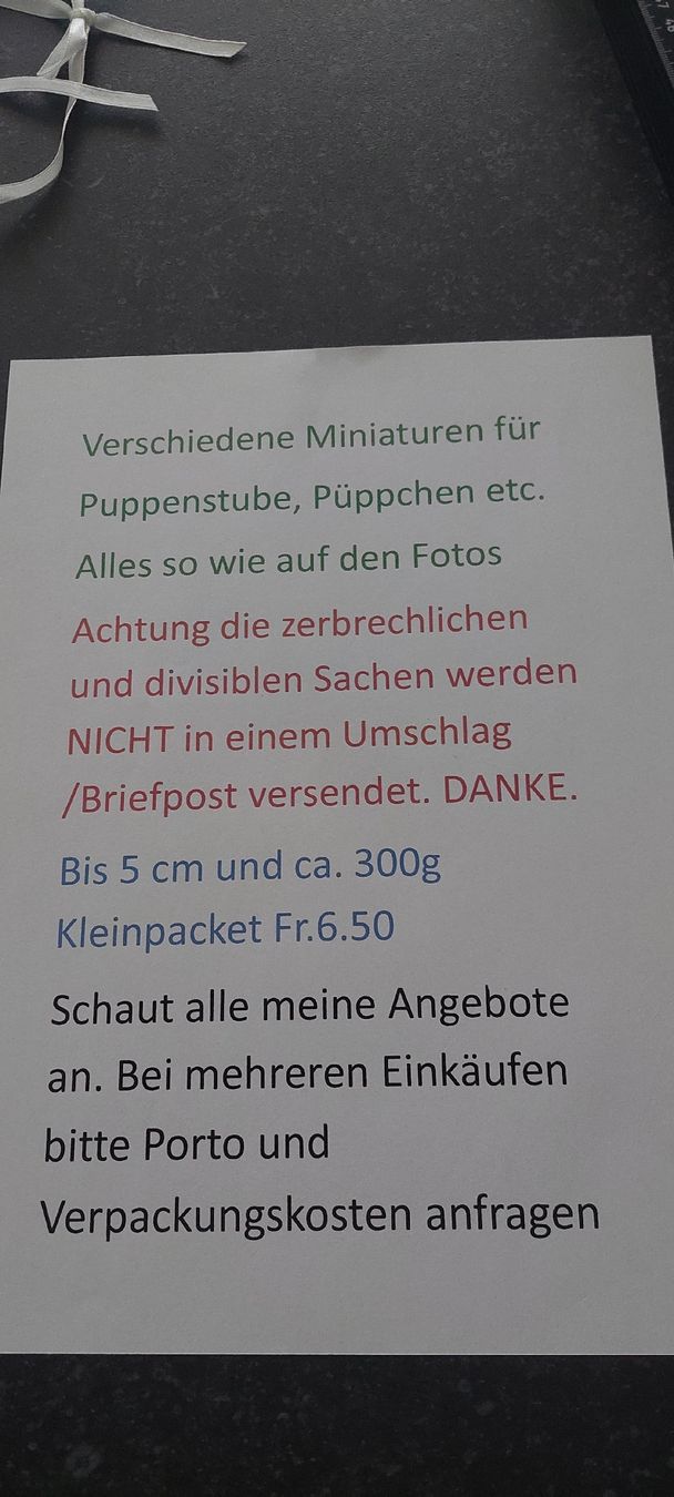 Heidi ott Bambole: Heidi Ott Käppli Ersatz oder zum ergänzen – Usato da Muri AG venduto da nindo1 1