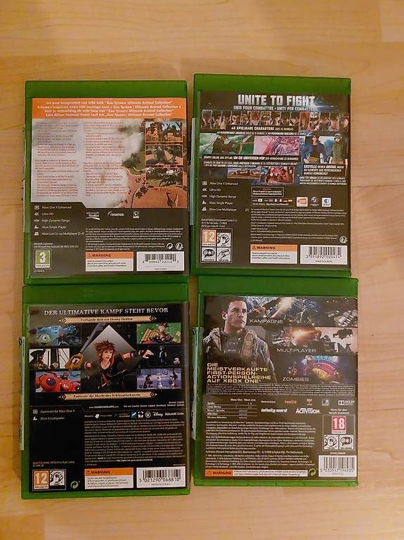 Jeux: 4 Xbox one Games – D'occasion à Biel/Bienne par big_hxr7 1