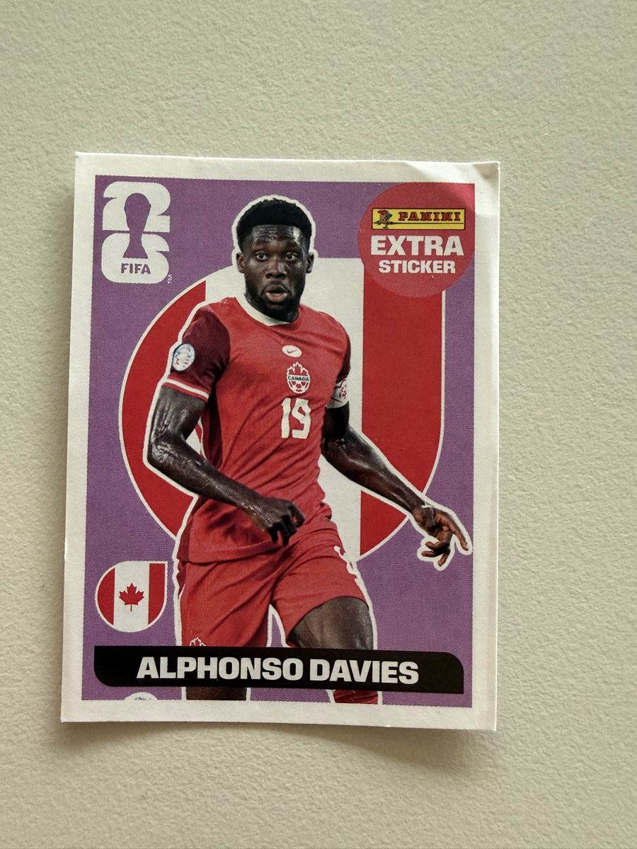 Panini Sammelbilder & Trading cards: Alphonso Davies Extra Sticker - Panini WM 2026 – Neu (gemäss Beschreibung) aus Fehraltorf von NickBru29