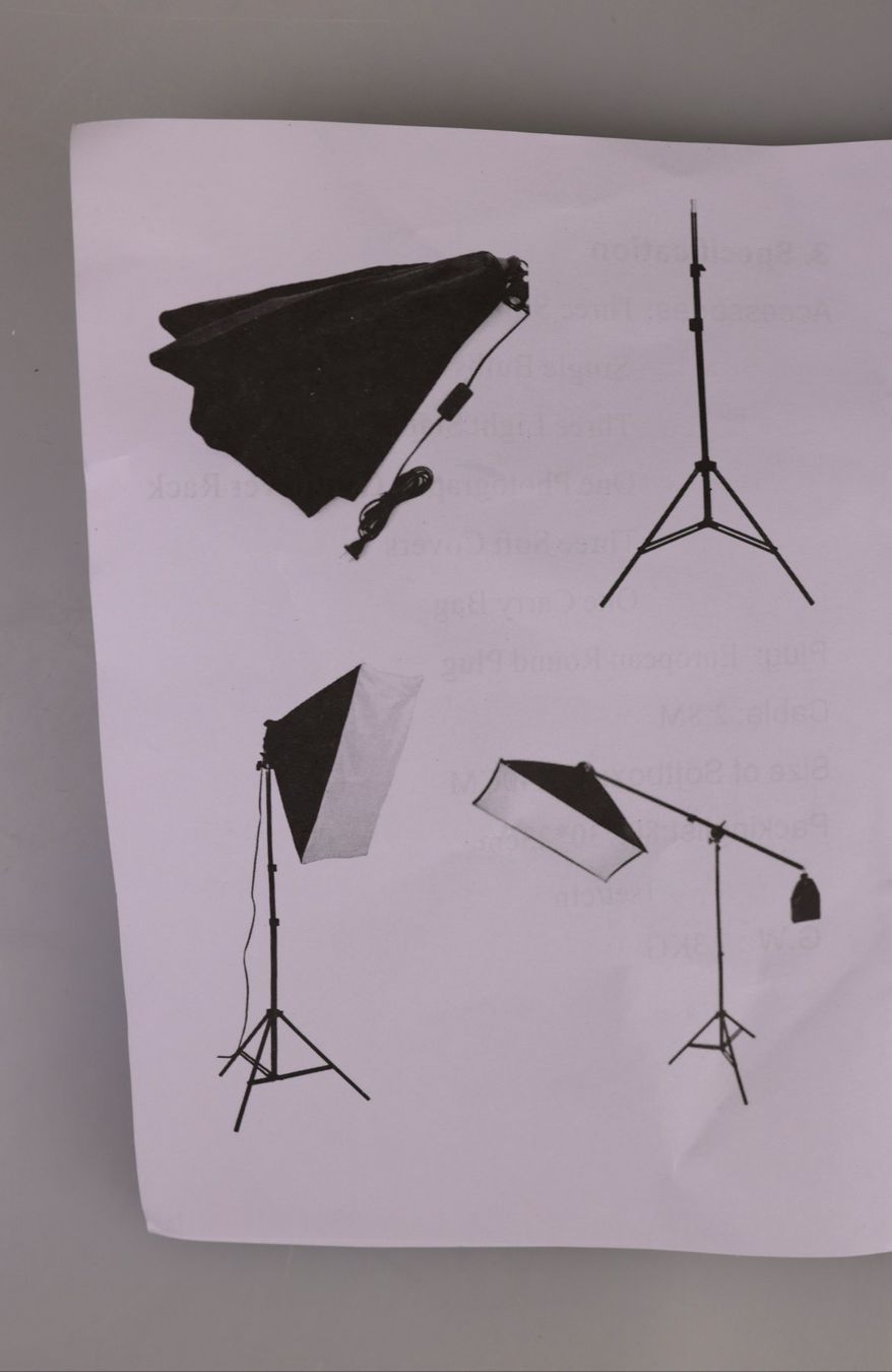 Lampen: Foto Studio Lichter-Set / 3er Set – Neu (gemäss Beschreibung) aus Rümlang von euqinom16 3
