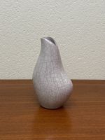 Oranische free Form Keramikvase vintage Krakeleeglasur Vase