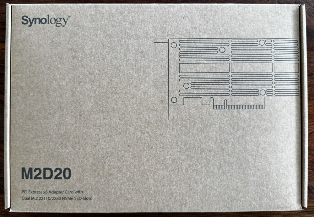 Synology M2D20 M.2 SSD Adapter PCIe (Neu (gemäss Beschreibung)) in ...