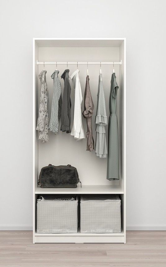 Ikea Armadi: Schrank KLEPPSTAD von IKEA – Usato da Zug venduto da snowwhite5 2