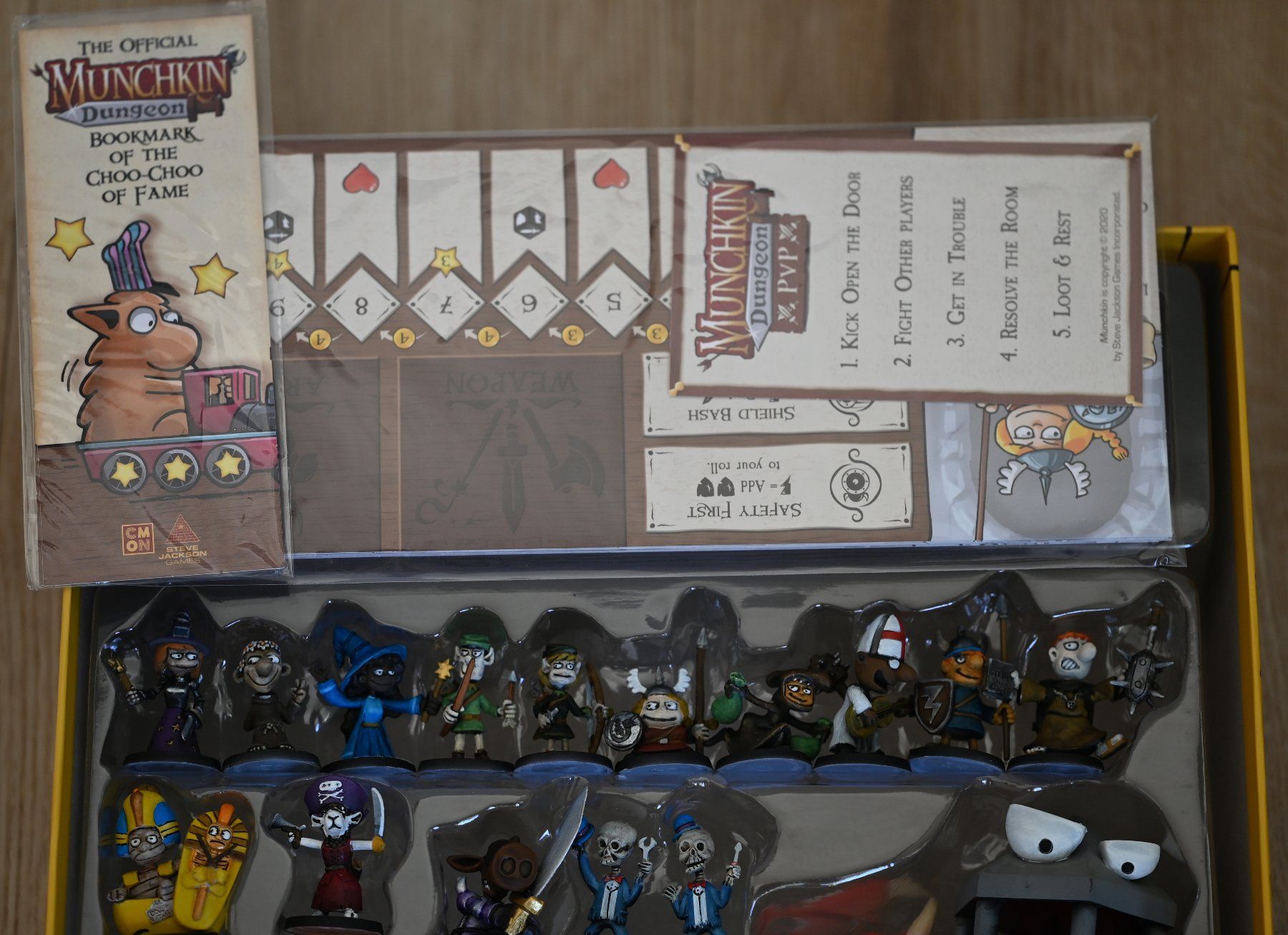 Giochi: Munchkin Dungeon - Kickstarter Advanced Dangers & Dungeons – Nuovo (secondo la descrizione) da Kloten venduto da link.alekine 4