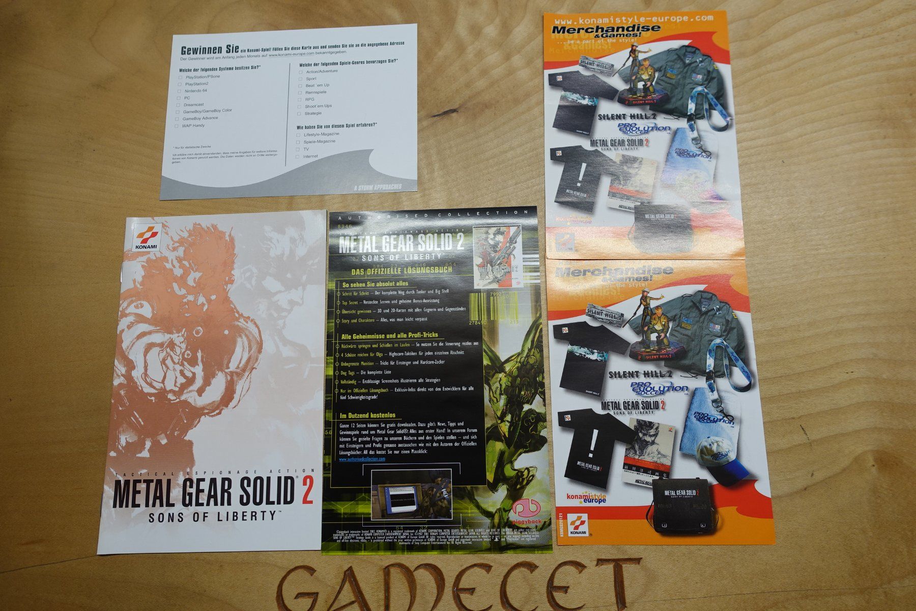 Sony Giochi: Metal Gear Solid 2: Sons of Liberty – Usato da Steinach venduto da Gamecet 5