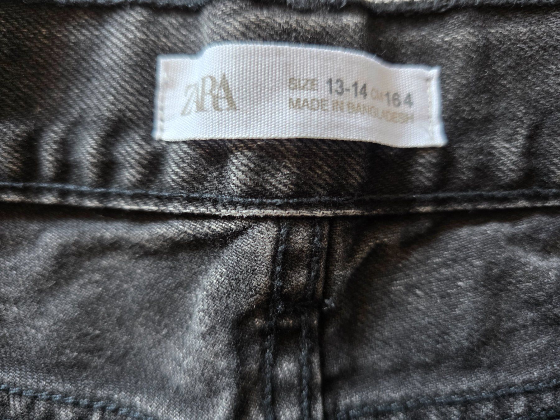 Zara Jeans: Zara Jeanshose Gr 164 schwarz – Nuovo e nell'imballaggio originale da Richterswil venduto da Rem2011 3