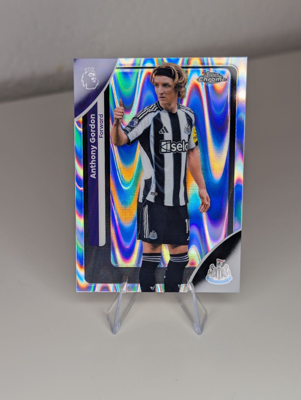 Topps Carte collezionabili: Anthony Gordon Newcastle United Topps Chrome PL – Nuovo (secondo la descrizione) da Hunzenschwil venduto da BRPCards