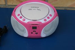 LENCO RADIO CD PLAYER (HELLO KITTY PINK)