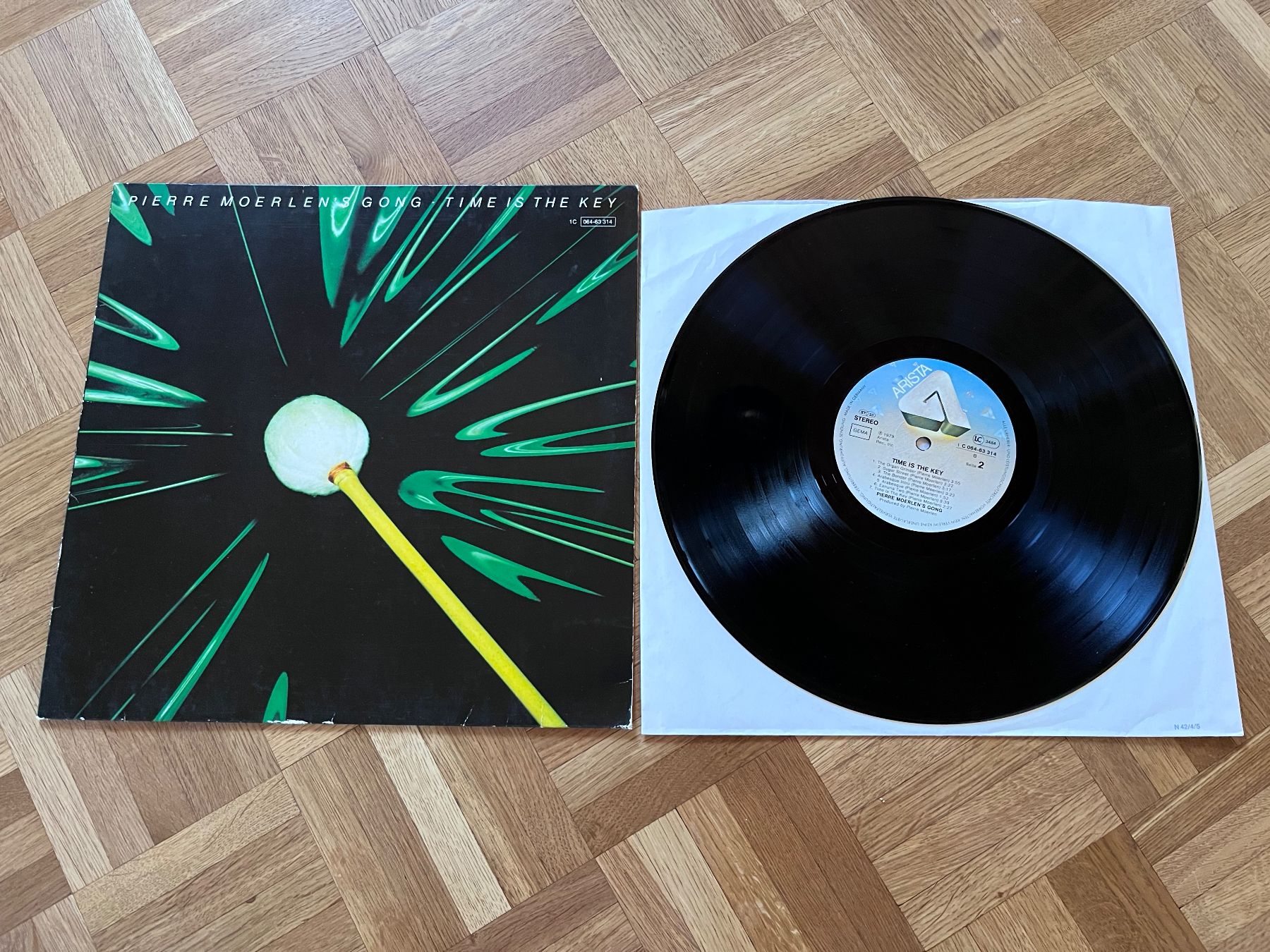 Vinyles: Gong - Time is the Key – D'occasion à Giebenach par Wurlitzer70