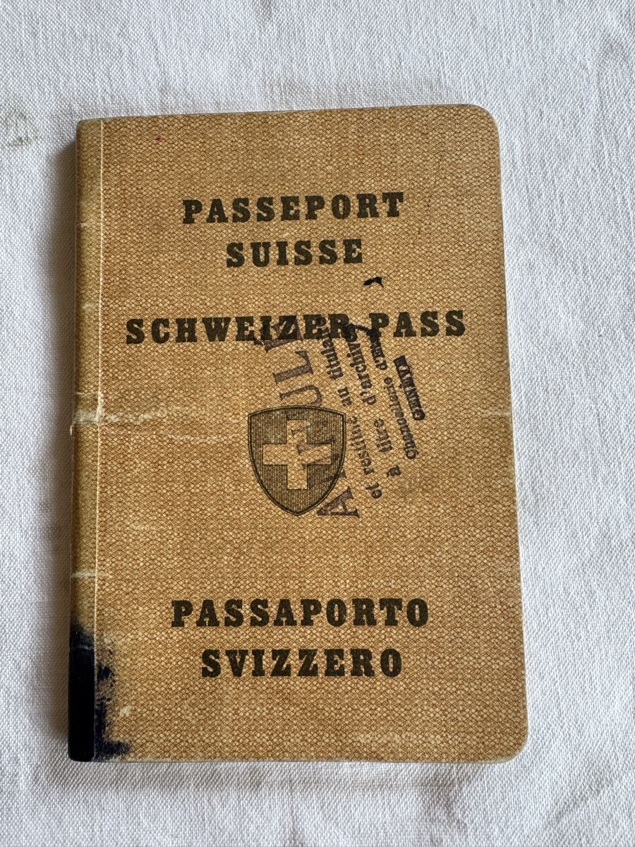 Dokumente: Passport Suisse Schweizer Pass – Gebraucht aus GRAND - LANCY von petitpain67