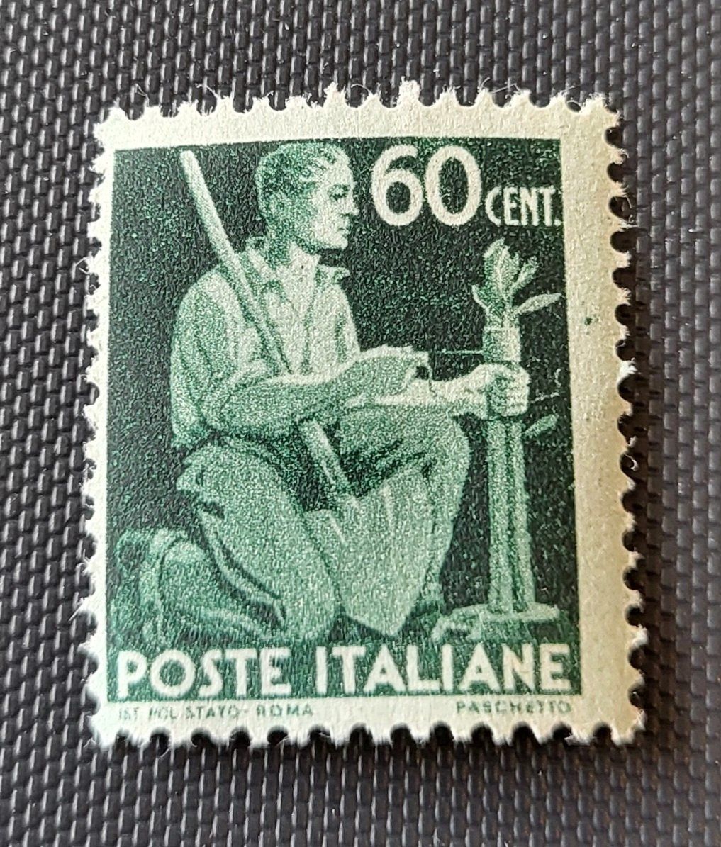 Tutti i francobolli: Italien 1945 briefmarke – Usato da St Gallen venduto da Stampsalshobby