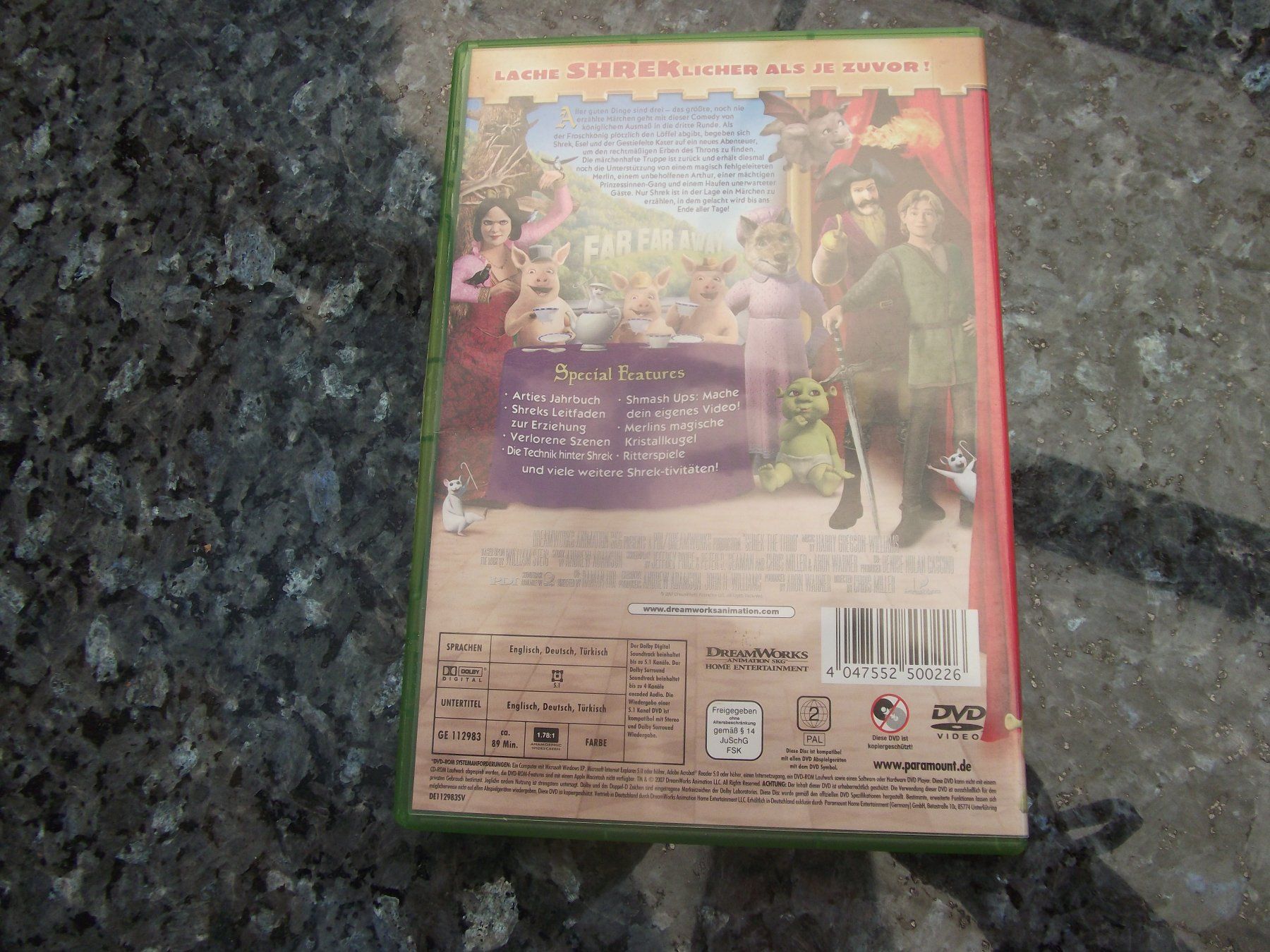Tutti i DVDs: DVD Shrek - Der Dritte – Usato da reitnau venduto da Sib7 1