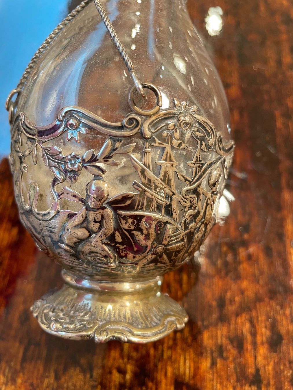 Bottiglie: Elixierflasche 800er Silber – Usato da Pfeffingen venduto da Usgsuechts 3