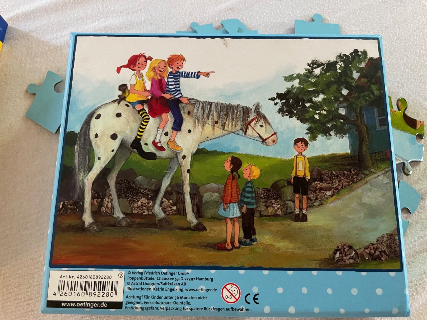 Puzzle: Pippi-Langstrumpf-Puzzle, 70 Teile – Usato da Cham venduto da 2eye
