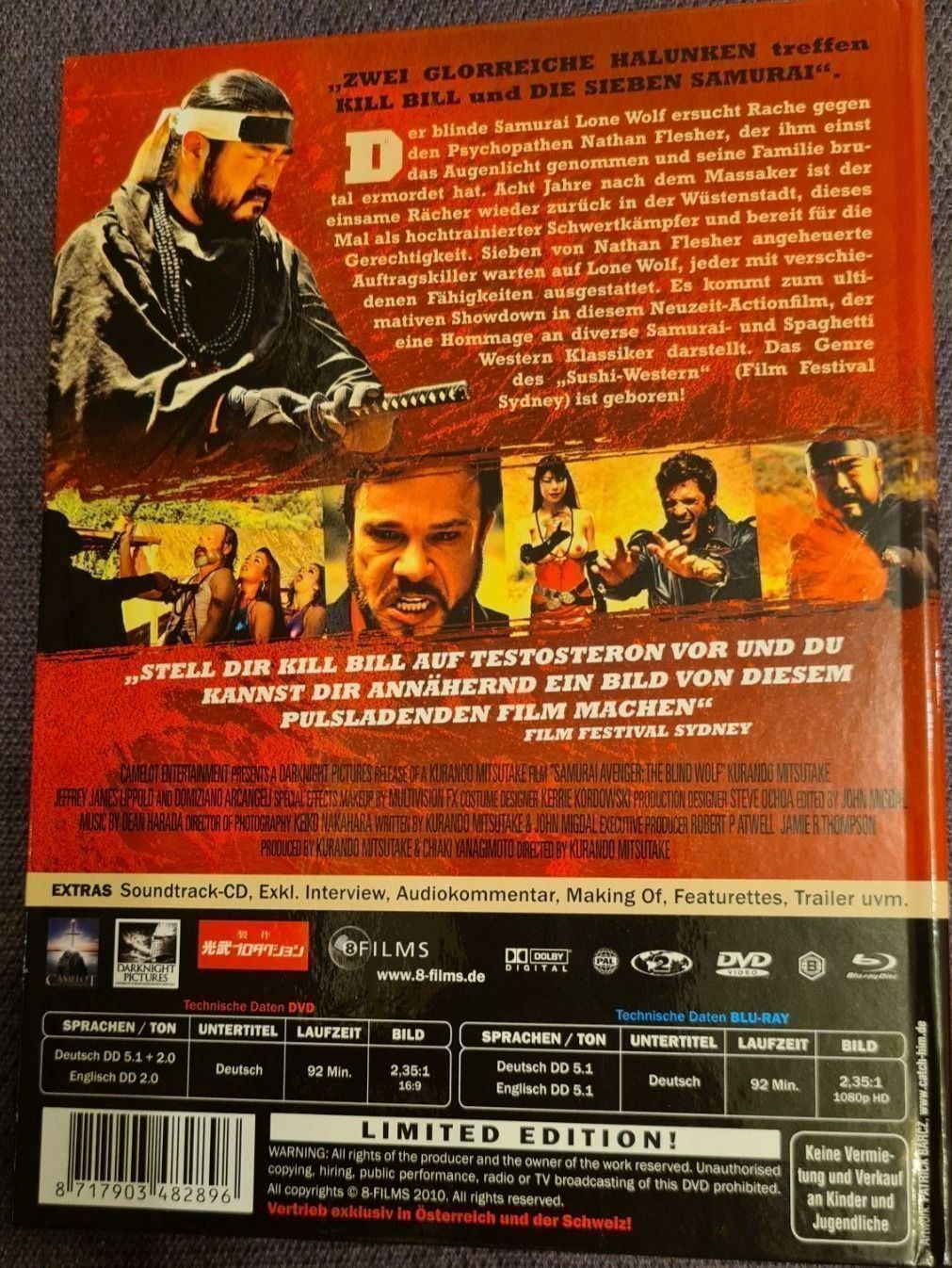 Tutti i DVDs: Lone Wolf Mediabook UNCUT! – Nuovo (secondo la descrizione) da Oberkirch LU venduto da ThE_CoLLecTor666 1