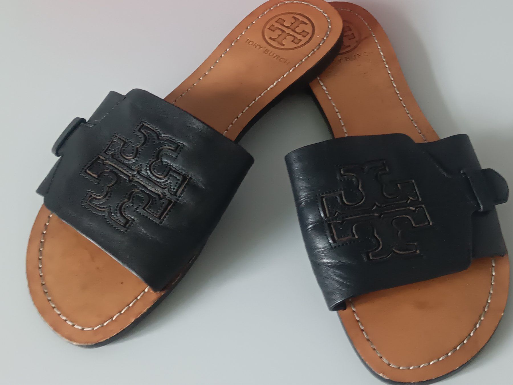 Tory Burch Scarpe da donna: Tory Burch Slide Sandal nero taglia 8 – Usato da Rüschlikon venduto da FranSca 5