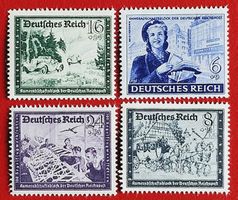 DEUTSCHES REICH KAMERADSCHAFT REICHSPOST 1944**POSTFRISCH