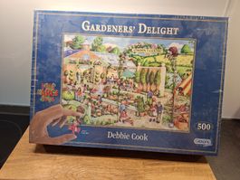 Puzzlespiels 500 Teile Garten Debbie Cook neu