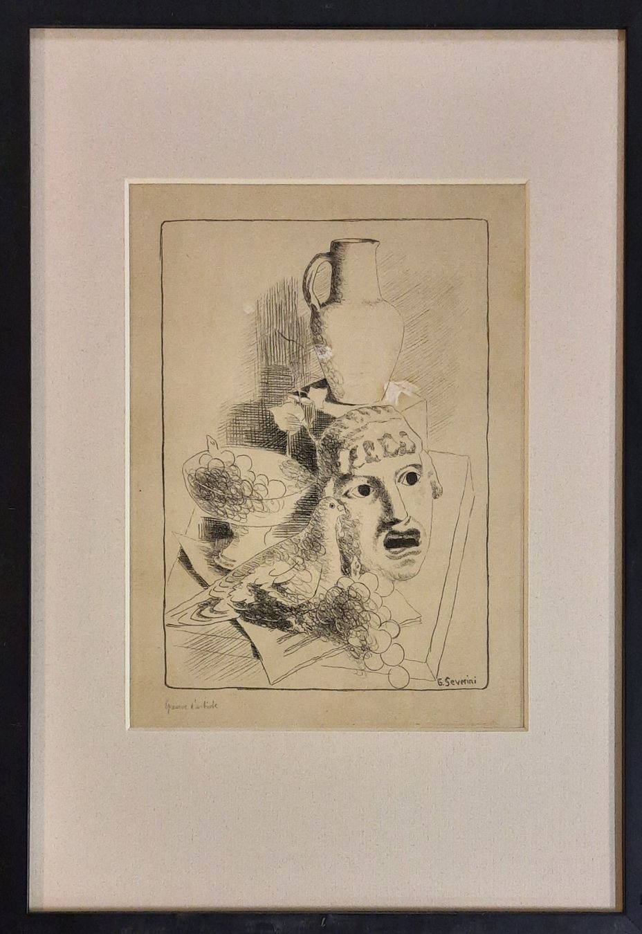 Grafica & Litografie: GINO SEVERINI 1883 - 1966 – Usato da Genève venduto da Enigme8