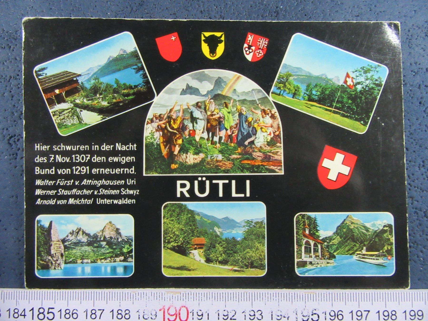 Cartoline postali: RÜTLI URI AK – Usato da Ettingen venduto da Hausi4711