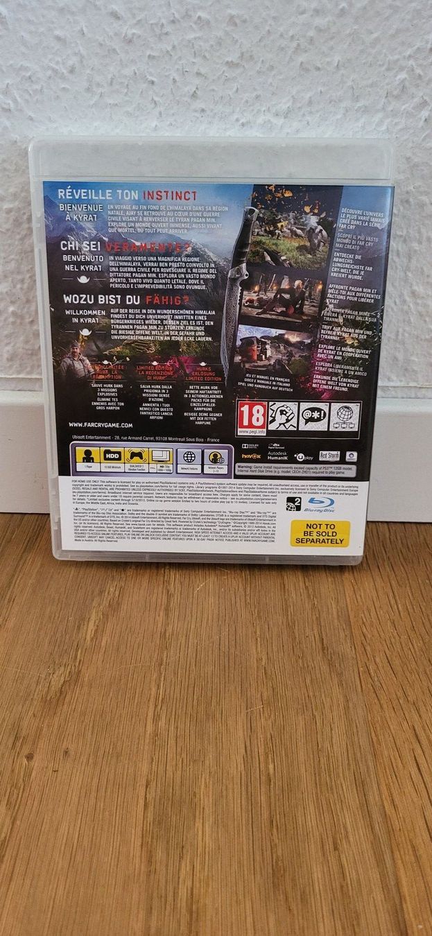 Sony Spiele: PS 3 - Farcry 4 – Gebraucht aus Münsingen von DigitaleSpielecke 1
